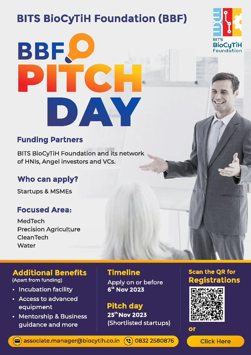 BITS BioCyTiH Foundation Pitch Day