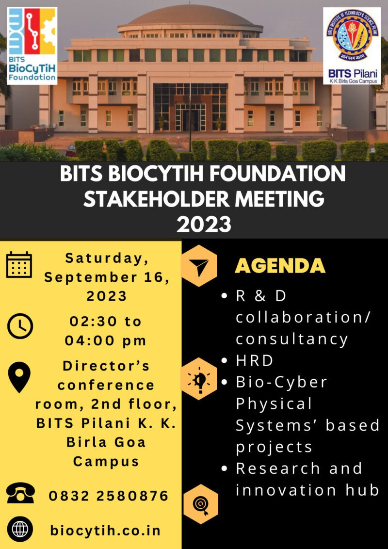 BITS BioCyTiH Foundation Stakeholder Meeting